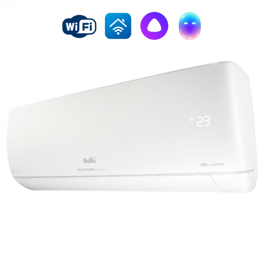 Увеличить Сплит-система инверторного типа Ballu Platinum Evolution DC BSUI-09HN8_V4 комплект