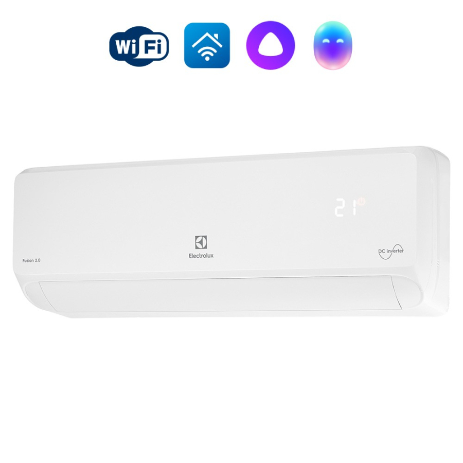 Увеличить Сплит-система инверторного типа Electrolux Fusion 2.0 Super DC EACS/I-12HF2/N8_24Y комплект