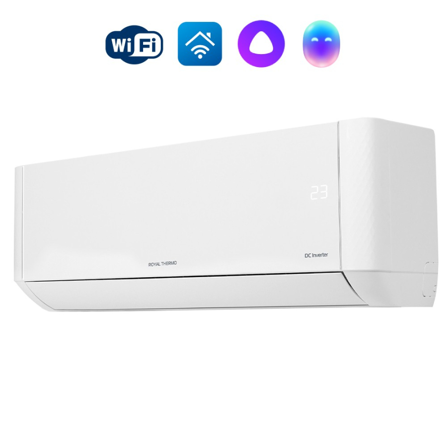 Увеличить Сплит-система инверторного типа Royal Thermo Barocco DC RTBI-12HN8/white комплект