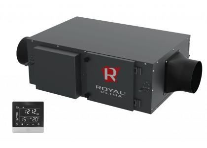 Компактная приточная установка Royal Clima Vento RCV-500 + EH-1700